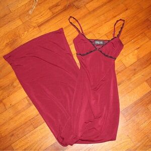 White fox bodycon maxi dress